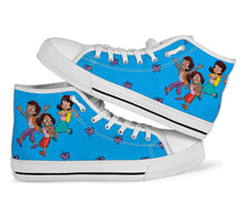 Load image into Gallery viewer, Butterfly Shoe Medium Blue