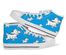 Load image into Gallery viewer, Dog and Bone Shoe Medium Blue