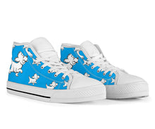 Load image into Gallery viewer, Dog and Bone Shoe Medium Blue