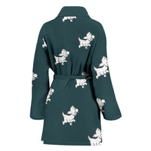 Load image into Gallery viewer, Dog and Bone Women's Bathrobe