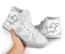 Load image into Gallery viewer, Dog and Bone Shoe White