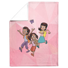 Load image into Gallery viewer, Pink Fleece Throw Blanket

