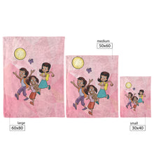 Load image into Gallery viewer, Pink Fleece Throw Blanket
