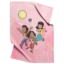 Load image into Gallery viewer, Pink Fleece Throw Blanket
