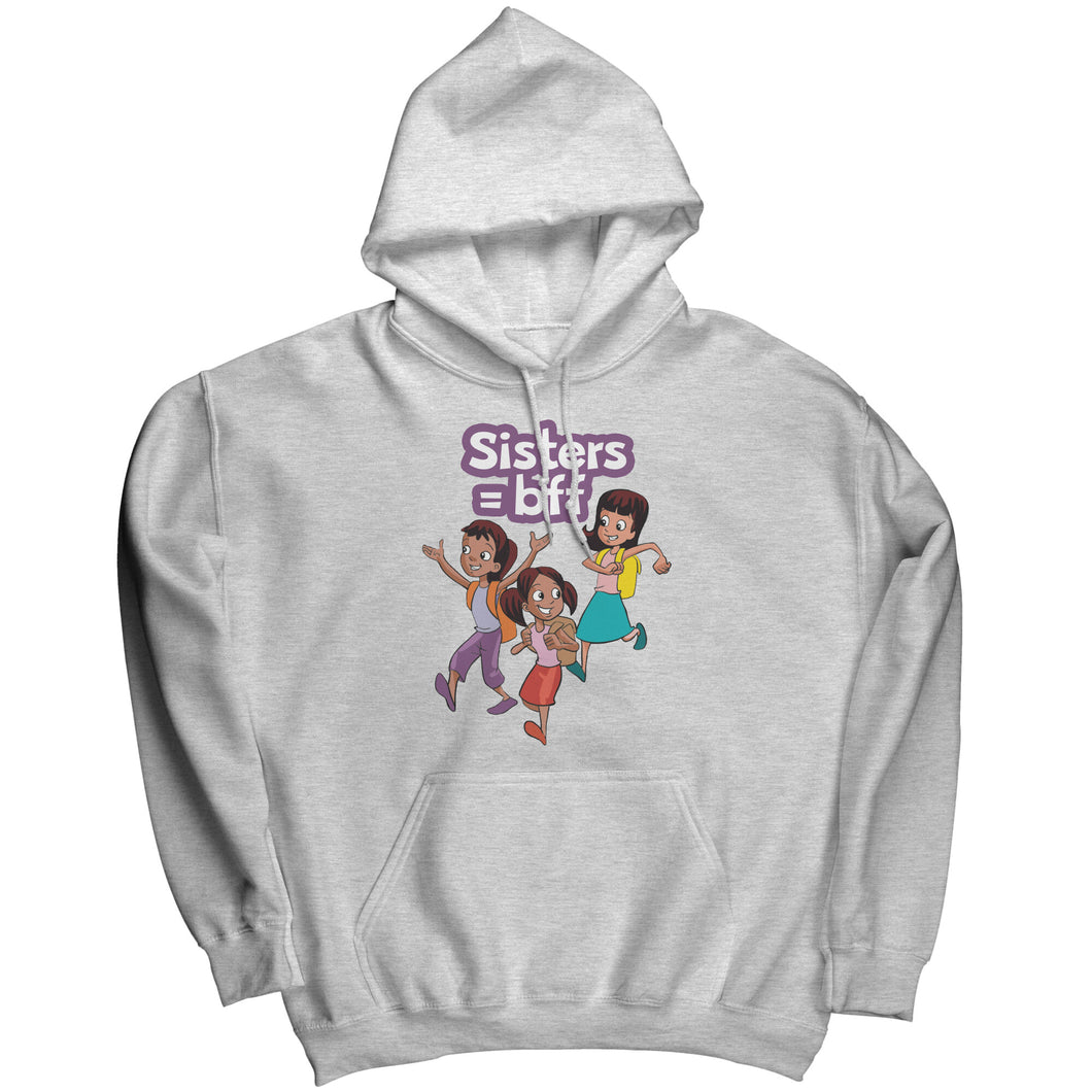 Sisters = BFF Adult Hoodie