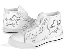 Load image into Gallery viewer, Dog and Bone Shoe White
